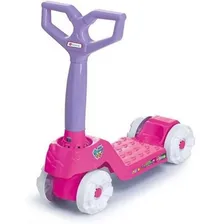 Brinquedo Patinete Infantil Mini Scooty Roxo Calesita 0917 Girl Foto  mini 1