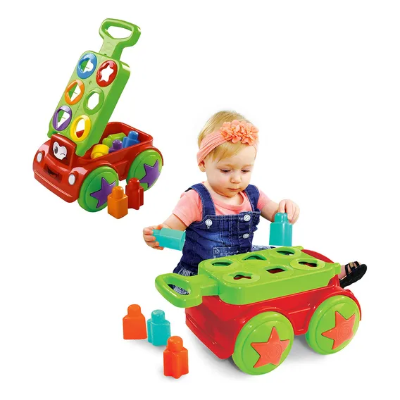 Brinquedo Pedagógico Amicãozinho Puxar Estimulante Criativo Foto 1