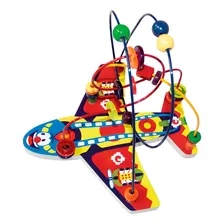 Brinquedo Pedagogico Educativo Aramado Avião Carlu Brinquedo Foto mini 2