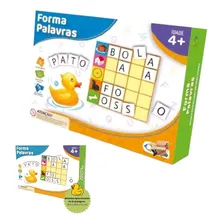 Brinquedo Pedag贸gico Educativo Jogo Forma Palavras Infantil Foto mini 1