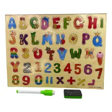 Brinquedo Pedag贸gico Lousa Infantil Magnetica Dupla Abaco Foto mini 3