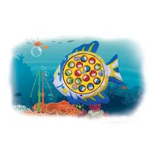 Brinquedo Pega Peixe Amarelo Pica Pau Foto  mini 1