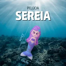 Brinquedo Pelúcia Macia Com Guizo Pet Sereia Mar Cão Gato Cor Roxo Foto mini  2