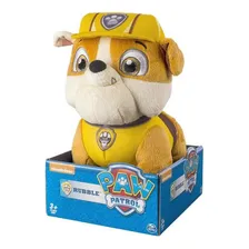 Brinquedo Pelucia Patrulha Canina Rubble 30cm Da Sunny 1345 Foto mini 1