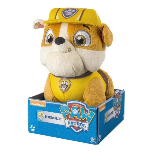 Brinquedo Pelucia Patrulha Canina Rubble 30cm Da Sunny 1345 Foto 1