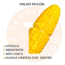 Brinquedo Pet Mordedor Resistente Nylon Milho Buddy Toys Foto mini 3
