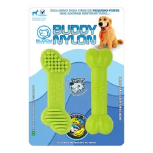 Brinquedo Pet Mordedor Resistente Nylon Osso Pp Buddy Toys Foto  mini 1