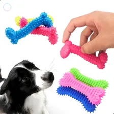 Brinquedo Pet Osso Ossinho Cravo Mordedor De Borracha Maciço Cor Osso Redondo Foto mini  3