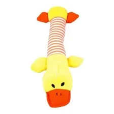 Brinquedo Pet Pato, Elefante Ou Porco Pelúcia Com Apito Cão Cor Amarelo Foto  mini 1