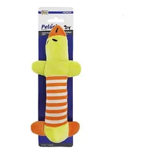 Brinquedo Pet Pato, Elefante Ou Porco Pelúcia Com Apito Cão Cor Amarelo Foto mini  2