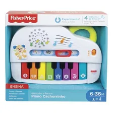 Brinquedo Piano Musical Cachorrinho Fisher Price Gfx34 Foto  mini 1