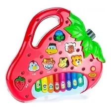 Brinquedo Piano Teclado Infantil Bichos Musical Moranguinho Foto mini  2