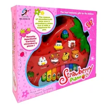 Brinquedo Piano Teclado Infantil Bichos Musical Moranguinho Foto  mini 1