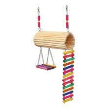 Brinquedo Playground Para Calopsita Periquito Hamster Foto mini 4