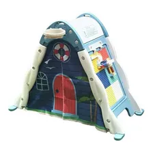Brinquedo Playground Toca Infantil Importway - Bw224 Cor Azul Foto mini 1