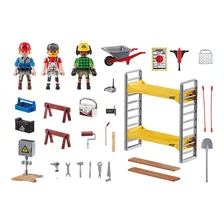 Brinquedo Playmobil Andaime Com Trabalhadores 70446 Sunny Foto mini 2