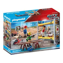Brinquedo Playmobil Andaime Com Trabalhadores 70446 Sunny Foto mini 1