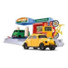 Brinquedo Posto De Gasolina Com Lava Rápido E Conveniência Foto mini 1