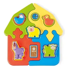 Brinquedo Puzzle Mania Fazenda Calesita 0814 Didatico Tateti Foto mini 1