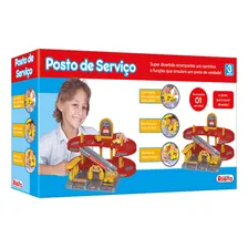 Brinquedo Super Divertido Posto De Serviço Da Rosita 9154 Cor Vermelho Foto mini 1