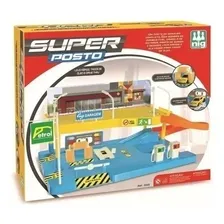 Brinquedo Super Posto Garagem Lava Rápido 0320 - Nig Foto mini 3