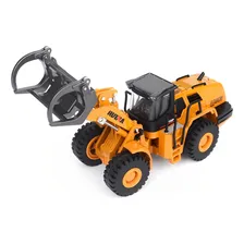 Brinquedo Trator Maquina Articulado Resistente Escavadeira Cor Trator Carregadeira Foto mini  2