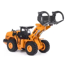 Brinquedo Trator Maquina Articulado Resistente Escavadeira Cor Trator Carregadeira Foto  mini 1