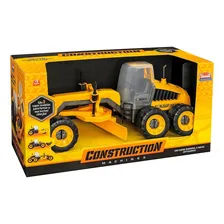 Brinquedo Trator Niveladora Gigante Construction Machines Foto mini 2