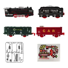 Brinquedo Trem Carga Ferrorama Grande 320cm Trilho À Pilha Foto mini 3