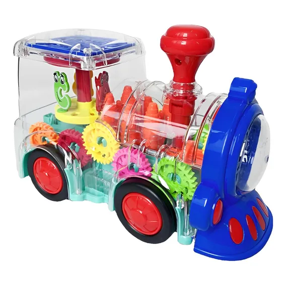 Brinquedo Trenzinho Educativo Didático Criança Luz E Som Foto 1