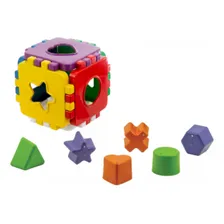 Brinquedos Educativos 18pçs Torre Empilhar + Cubo Pedagógico Cor Sortido Foto mini 4