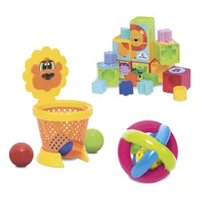 Brinquedos Educativos Basketball + Cubinhos + Bola Foto  mini 1
