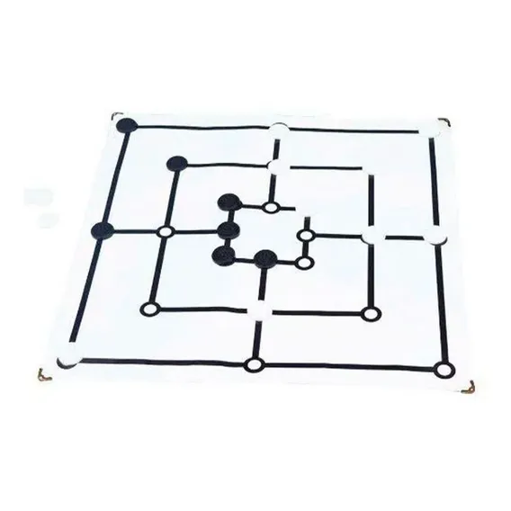 Brinquedos Educativos - Jogo De Trilha 45x45cm 18 Peças Foto 1
