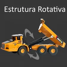 Brinquedos Kit Maquina Escavadeira Construção Garra Caçamba Cor Caminhão Caçamba Foto mini 4