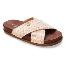 Brizza Arezzo Tira Crochê Casual Flatform Feminino Foto mini  2
