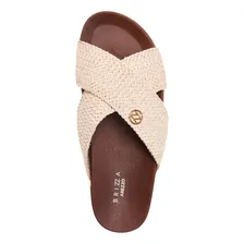 Brizza Arezzo Tira Crochê Casual Flatform Feminino Foto mini  3
