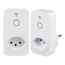 Broadlink Sp2 Tomada Inteligente Wi-fi Padrão Brasileiro 10a Cor Branco Foto mini 2