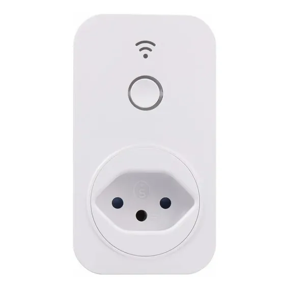 Broadlink Sp2 Tomada Inteligente Wi-fi Padrão Brasileiro 10a Cor Branco Foto 1
