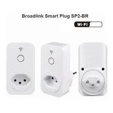 Broadlink Sp2 Tomada Inteligente Wi-fi Padrão Brasileiro 10a Cor Branco Foto mini 4
