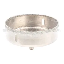 Broca Diamantada 100mm Serra Copo Vidro Ceramica - ! Foto mini 4