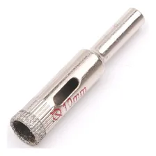 Broca Diamantada 10mm Serra Copo Vidro Ceramica - ! Foto mini 1