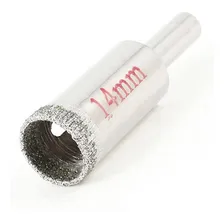 Broca Diamantada 14mm Serra Copo Vidro Cerâmica Piso Foto mini 1