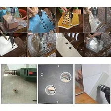 Broca Diamantada 16mm Serra Copo Vidro Cerâmica Piso Foto mini 4