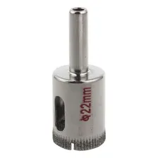 Broca Diamantada 22mm Serra Copo Vidro Ceramica - ! Foto mini 3