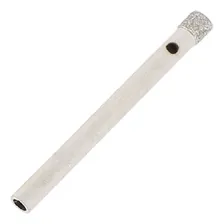 Broca Diamantada 6mm Serra Copo Porcelanato Vidro Cerâmica Foto  mini 1