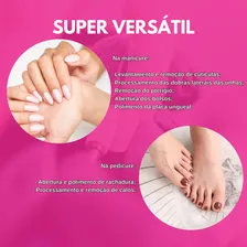 Broca Diamantada Bella Boutique Chama Russa Para Motor Lixa Eletrica Manicure Premium Foto mini  2