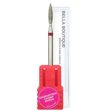 Broca Diamantada Bella Boutique Chama Russa Para Motor Lixa Eletrica Manicure Premium Foto  mini 1