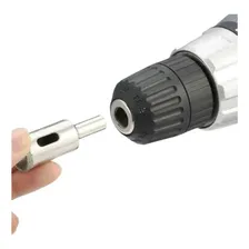 Broca Diamantada Serra Copo 12mm Furar Garrafa Vidro Foto mini 4