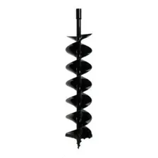 Broca Duplo Espiral Para Perfurador Solo Kawashima 250x800mm Foto mini 1