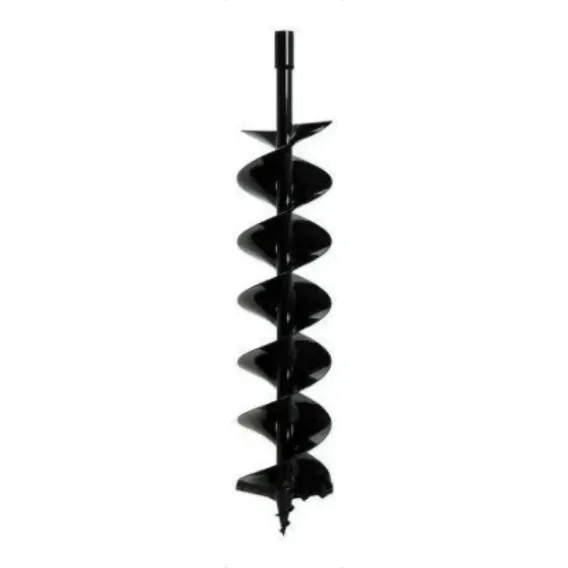 Broca Duplo Espiral Para Perfurador Solo Kawashima 250x800mm Foto 1